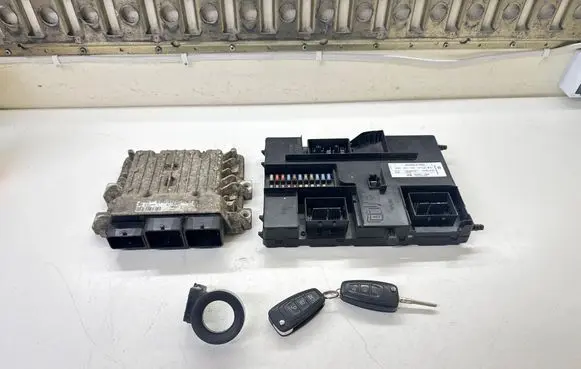 Ford Transit Custom Engine ECU kit and lock set BK2112A650AC S180146202A BK2T14B476BH