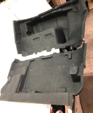 Mercedes-Benz C W206 Trunk/boot floor carpet liner A2066940500