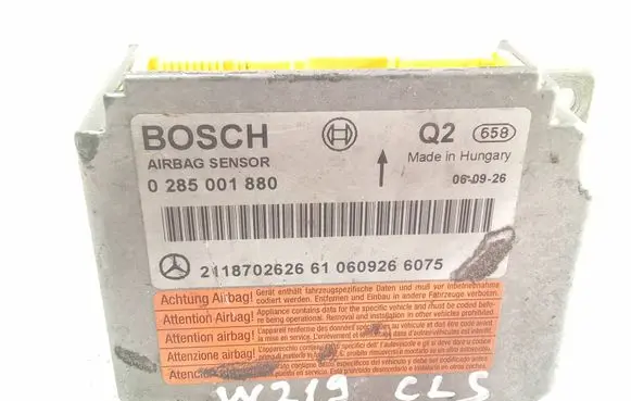 Mercedes-Benz CLS C219 Airbag control unit/module 2118702626 0285001880