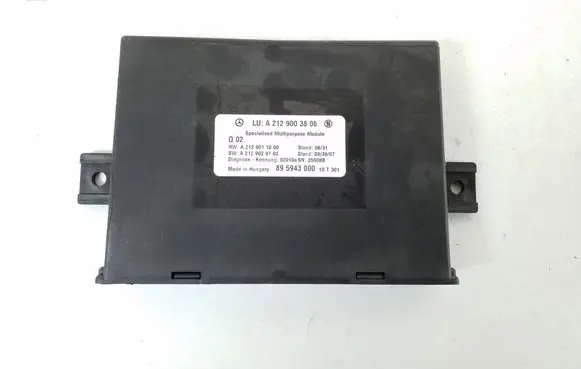 Mercedes-Benz E W212 Comfort/convenience module A2129003806