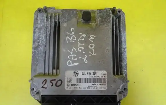 Volkswagen PASSAT B6 Engine control unit/module 03L907309 0281015029