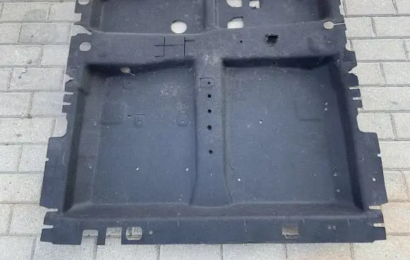 Audi Q7 4M Trunk/boot floor carpet liner 4M0863697H 4M0863697