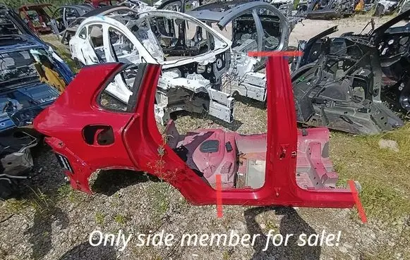 Porsche Cayenne (9Y0 9Y3) Front sill (body part)