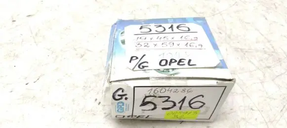 Opel Kadett E Front wheel ball bearing 5316 1604286 005913