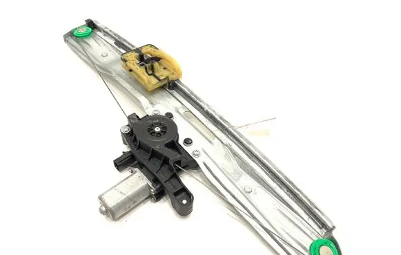 Front door window regulator with motor