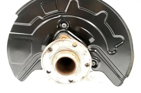 Front wheel hub spindle knuckle