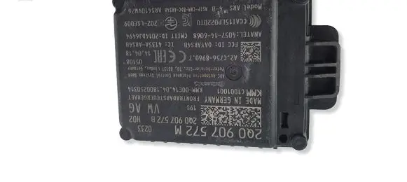 Volkswagen T-Roc Distronic sensor radar 2Q0907572M09 2Q0907572M