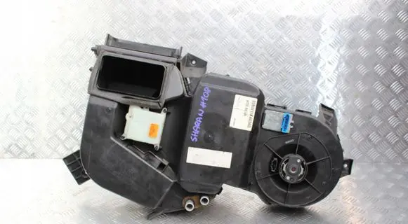 Interior heater climate box assembly