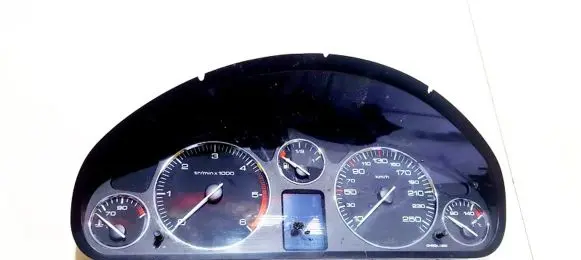 Peugeot 407 Speedometer (instrument cluster) 9658138280 a2c53010609