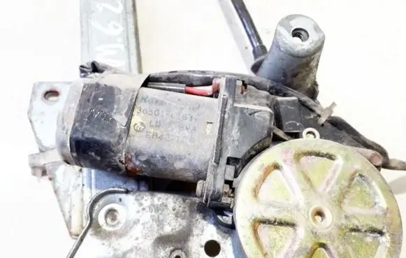 Mazda 626 Rear door window regulator motor 3650161631 36501-61631