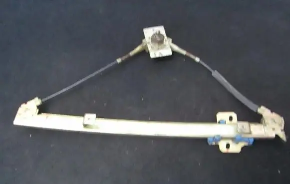 Fiat Doblo Front door window regulator with motor 75167680