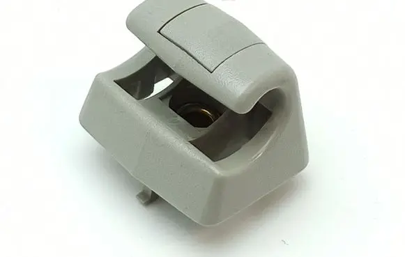 Sun visor clip/hook/bracket