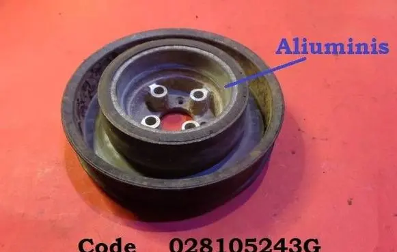 Ford Galaxy Crankshaft pulley 028105243G