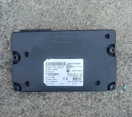 Ford Fiesta Bluetooth control unit module D1BT14D212NA B017701 209J00106
