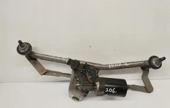 Peugeot 206 Front wiper linkage and motor 3397020446 METZGER2190077