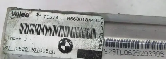 BMW 1 E81 E87 Heater blower radiator TD274 05202010064 9739L0629203385