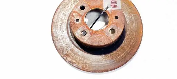 Fiat Bravo Rear brake disc neventiliuojamas