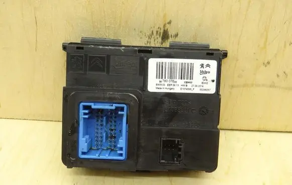 Peugeot 308 Air conditioner control unit module 9678007680