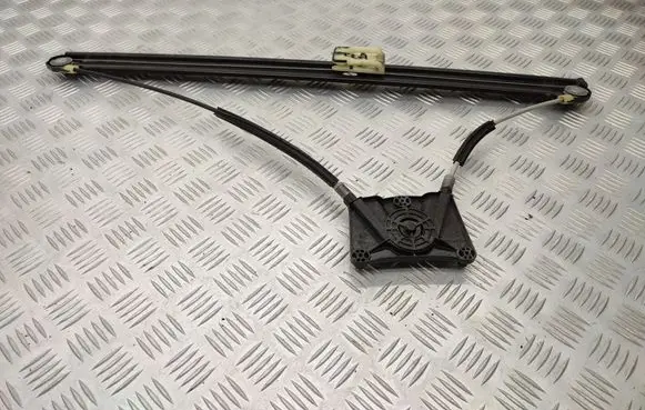 Front window lifting mechanism without motor