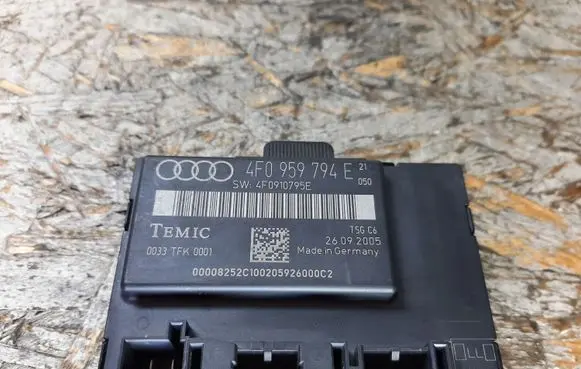 Audi A6 S6 C6 4F Door control unit/module 4F0959794E 4F0910795E