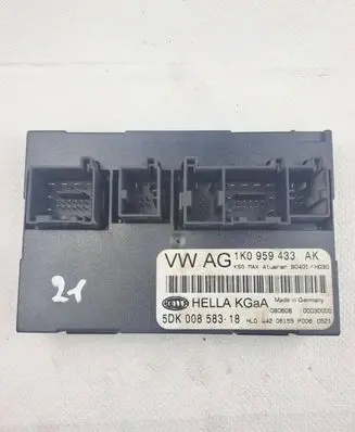 Volkswagen Caddy Comfort/convenience module 1K0959433AK 5DK00858318 60030000