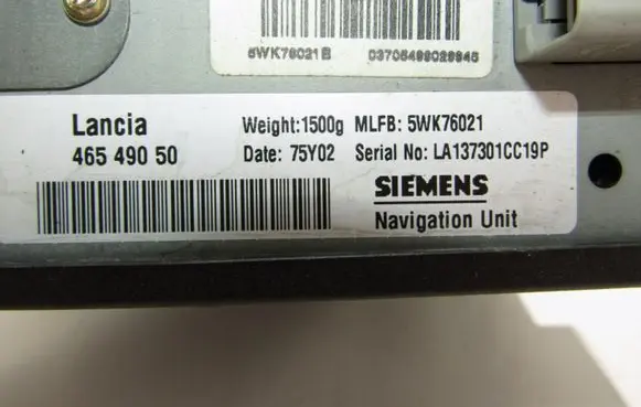Lancia Lybra CD/DVD changer 46549050