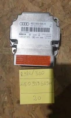 Audi A8 S8 D3 4E Airbag control unit/module 4E0959655H 4E0910655D