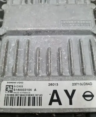 Nissan Qashqai Engine control unit/module 23710JD54D