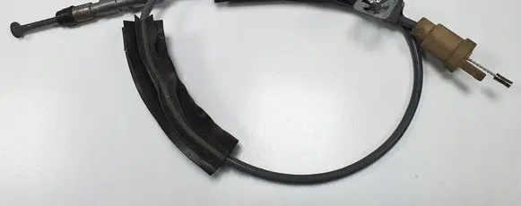 Jaguar XF X250 Handbrake/parking brake wiring cable 9X23-7J167-AA