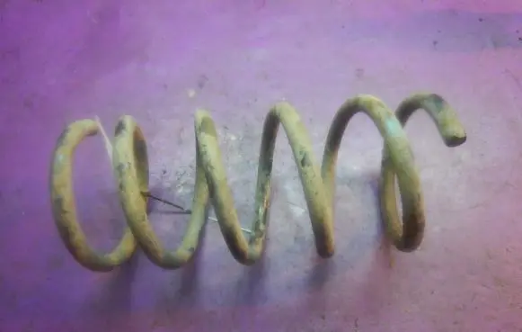 Rear coil spring
