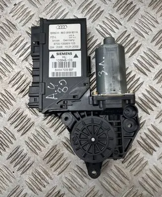 Audi A4 S4 B6 8E 8H Rear door window regulator motor 8E0959801A 105848103 5WK47009BBF