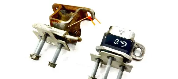 Volvo 760 Rear door hinge set