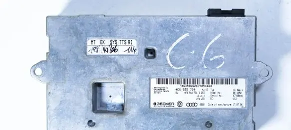 Audi A6 S6 C6 4F MMI control unit 4E0035729