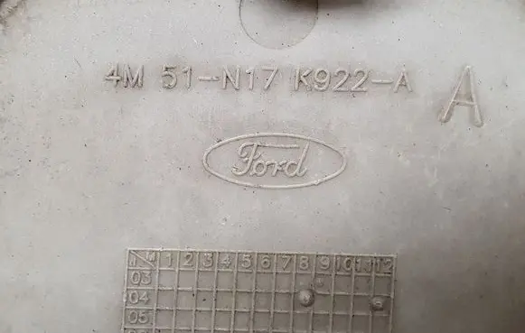 Ford Focus Rear bumper row hook cap/cover 4M51N17