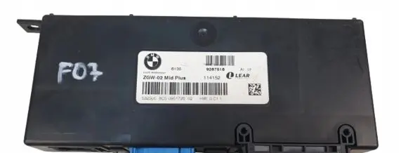 BMW 5 GT F07 Comfort/convenience module 9267516