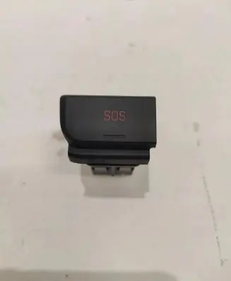 Peugeot 3008 I Alarm switch 96653730zd