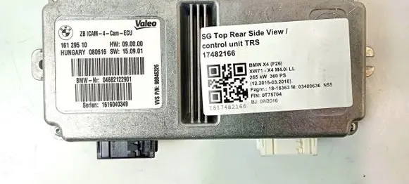 BMW X4 F26 Camera control unit module 9107381 66519107381