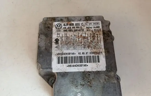Audi Q7 4L Airbag control unit/module 4L0959655C 4L0910655D
