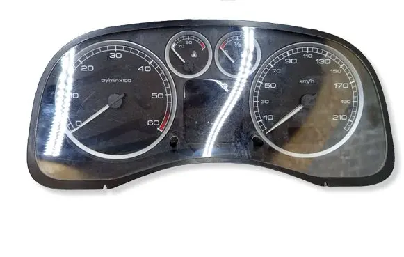 Peugeot 307 Speedometer (instrument cluster) 216518625