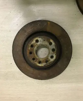 Volkswagen Tiguan Rear brake disc