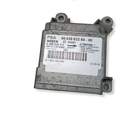 Peugeot 207 Airbag control unit/module 9663593280 0285010111 YBBC0001690