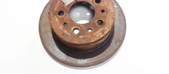 Citroen Jumper Rear brake disc neventiliuojamas