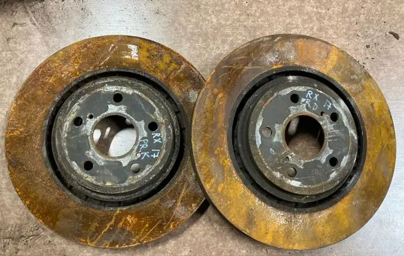 Lexus RX 450H Front brake disc 4351248140