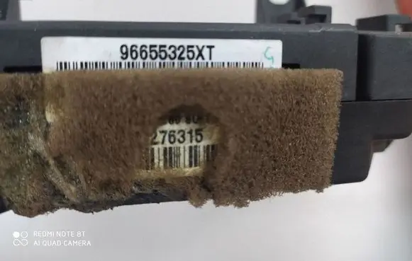 Citroen C5 Wiper turn signal indicator stalk/switch 96655325XT