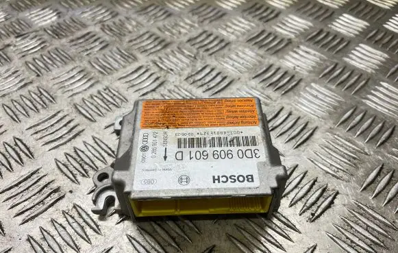 Volkswagen Touareg I Airbag control unit/module 3D0909601D