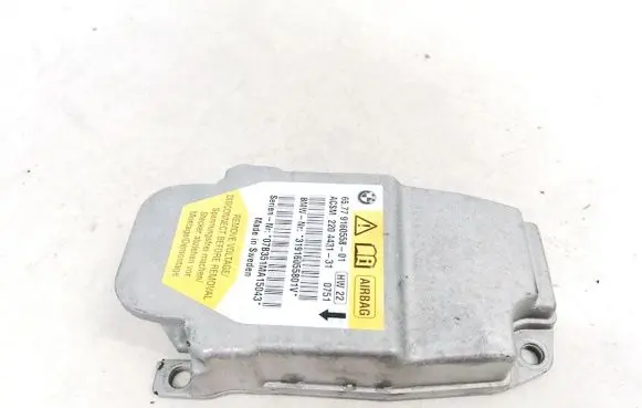 BMW 5 E60 E61 Airbag control unit/module 916055801 9160558-01