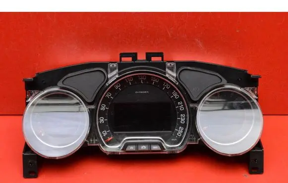 Citroen C5 Speedometer (instrument cluster) 9665560380