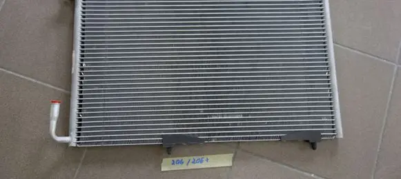 Peugeot 206+ A/C cooling radiator (condenser) DCN21002