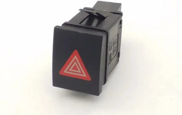 Volkswagen Polo Hazard light switch 6Q0953235A