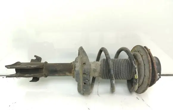 Front shock absorber with coil spring